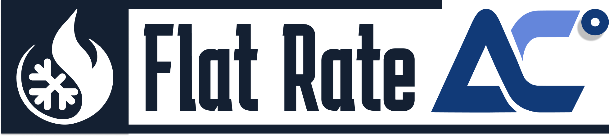Flat Rate AC Company Logo
